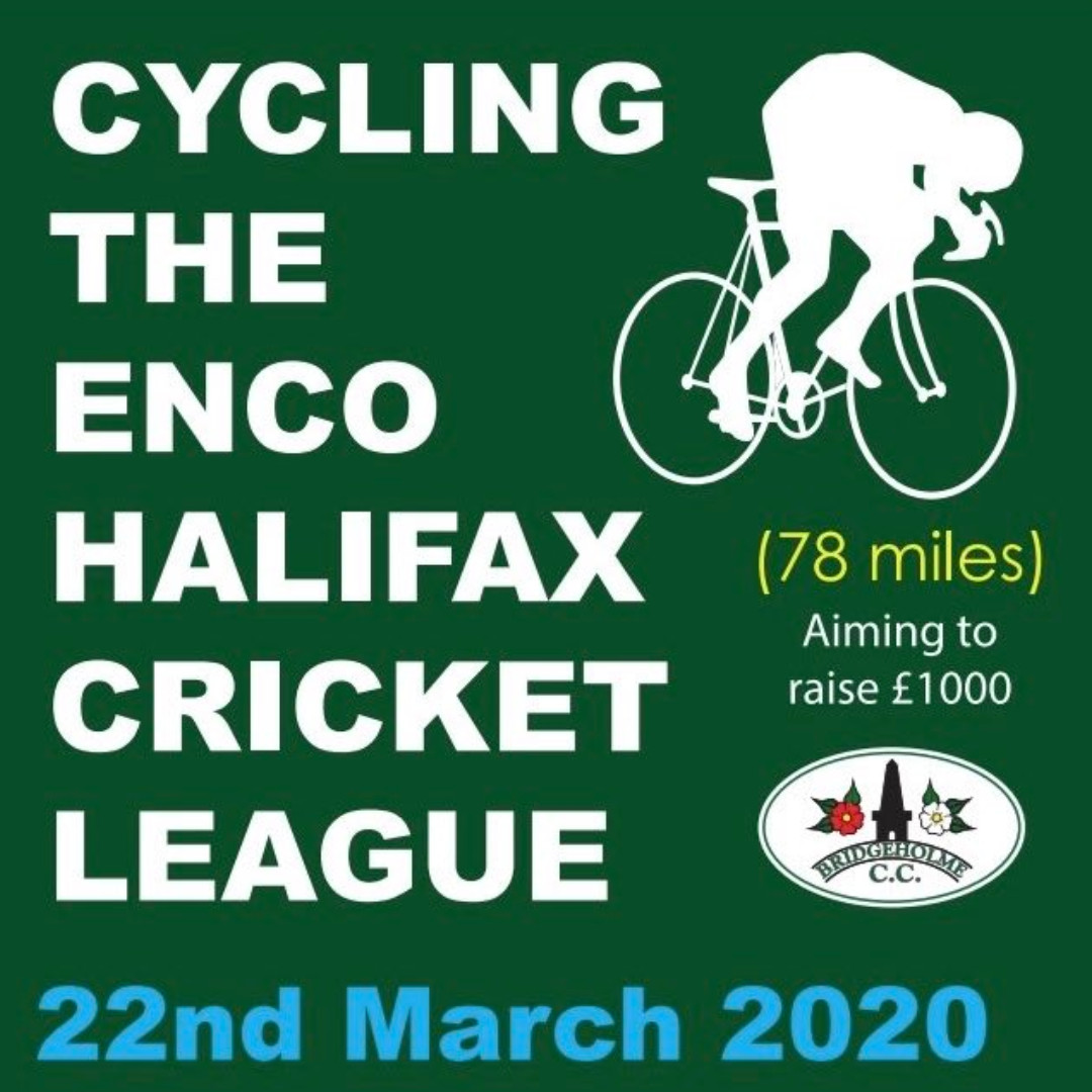 cricketasylum's tweet photo. Our Head Coach @tca_coach will be riding in aid of the @bridgeholme flood appeal. 
🚲🚴🚵
Who fancies joining the ride or donating? 
@HalifaxCL @Halifaxjuniorc1 
You can #donate here👉 https://t.co/fZz7KzwqPX
#CricketFamily https://t.co/KpLQzHcRD2