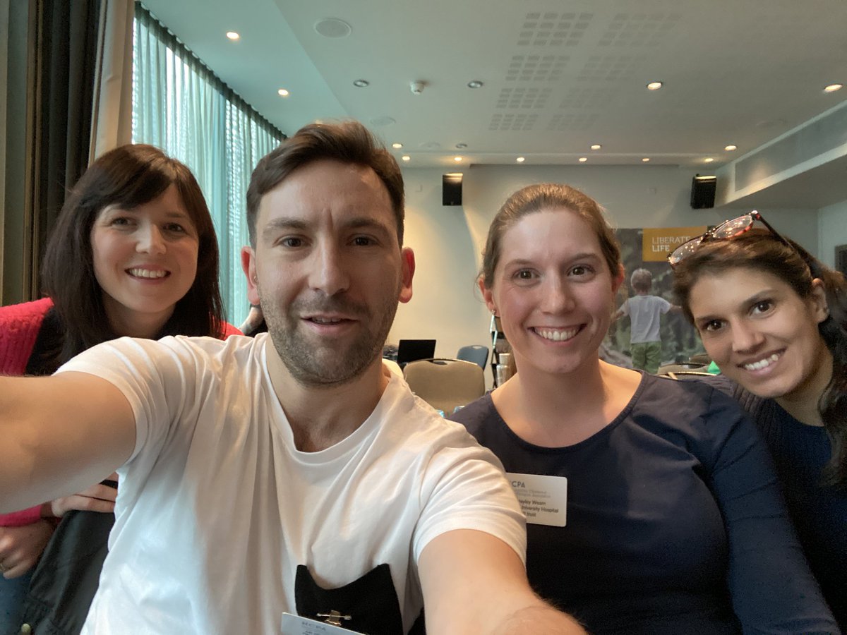 Meeting the UK physio team in Birmingham! <a href="/HCPA11/">HCPA</a>