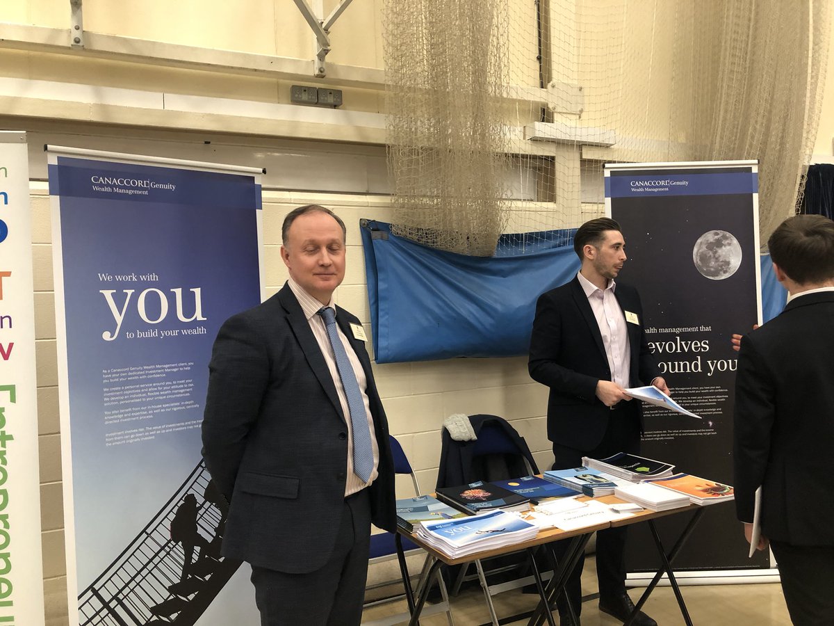 KGSCareers's tweet photo. Another information packed evening at KGS last night for young people considering careers in law, banking, accountancy, languages and journalism to name just a few. Thank you to all our exhibitors. #NCW2020 #knowledge #decisionmaking @KGSCareers @KirkhamGrammar @NWLyoungchamber https://t.co/JiR48V1ksB
