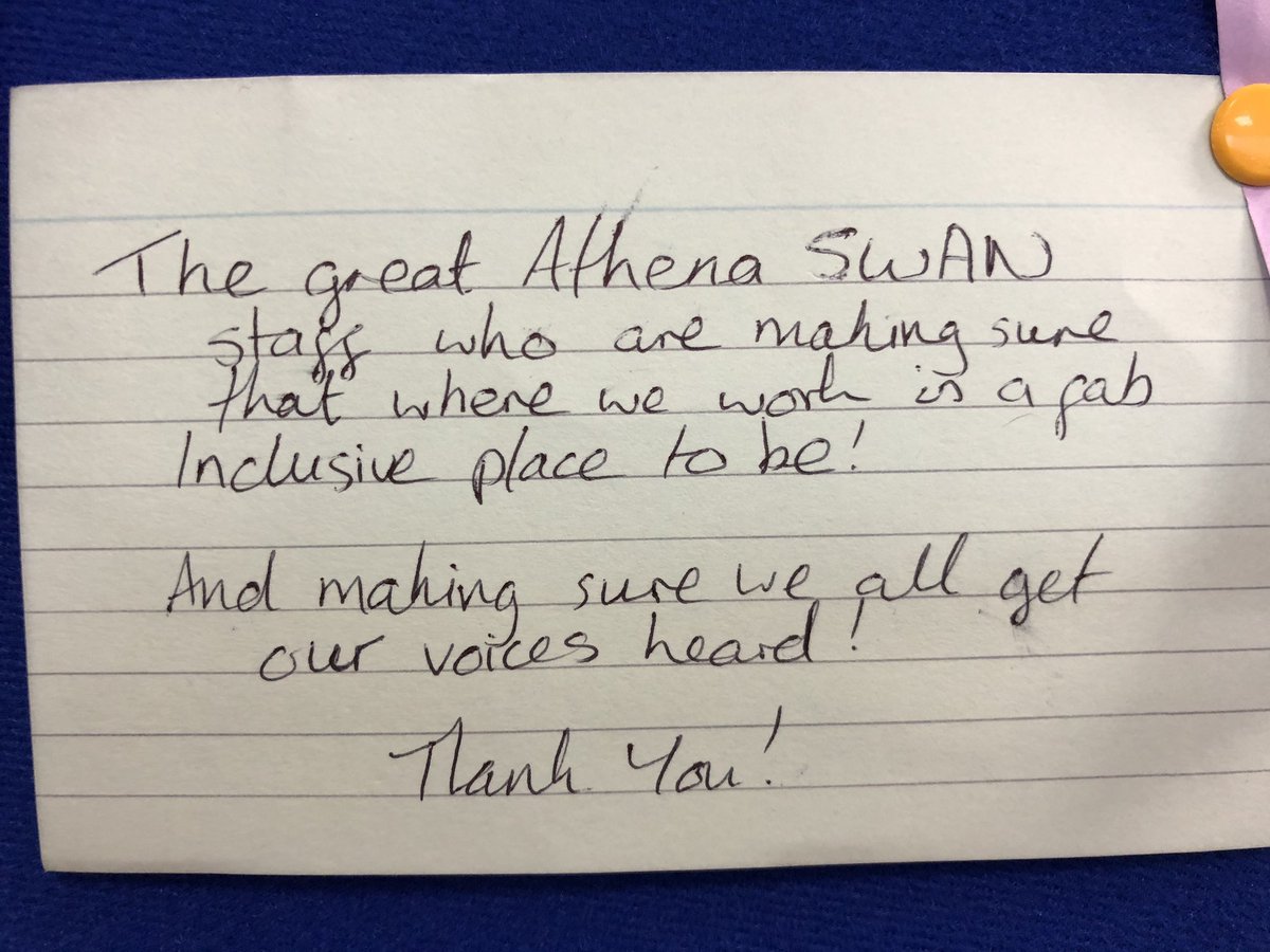 DrSBroadberry's tweet photo. A little appreciation for the work we are doing on #AthenaSWAN @NTU_ARES I’m in the Orangery today promoting #IWD2020. Lots of sweets ready in exchange for your inspirational women quotes. #EachForEqual #NTUIWD #AthenaSWAN @NTU_ARES @brackstudents https://t.co/QKLC973Vso