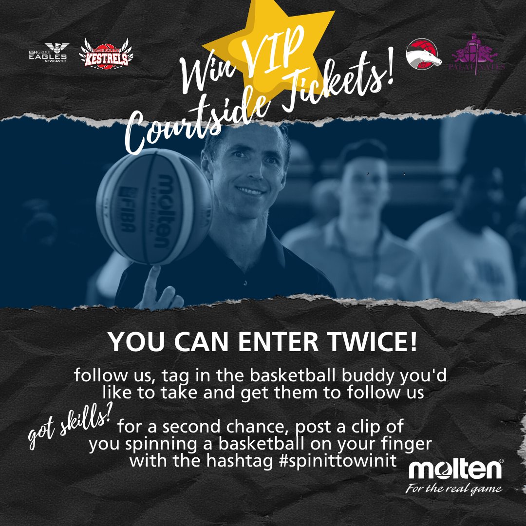 MoltenSports's tweet image. We have a pair of VIP Courtside Tickets to give away! And you can enter TWICE! Enter Once - follow us, tag in your buddy and get them to follow too.⁣ ⁣Enter Twice - spin a basketball on your finger &amp;amp; hashtag #spinittowinit Fore more hHead to Insta. Comp ends Monday at noon.