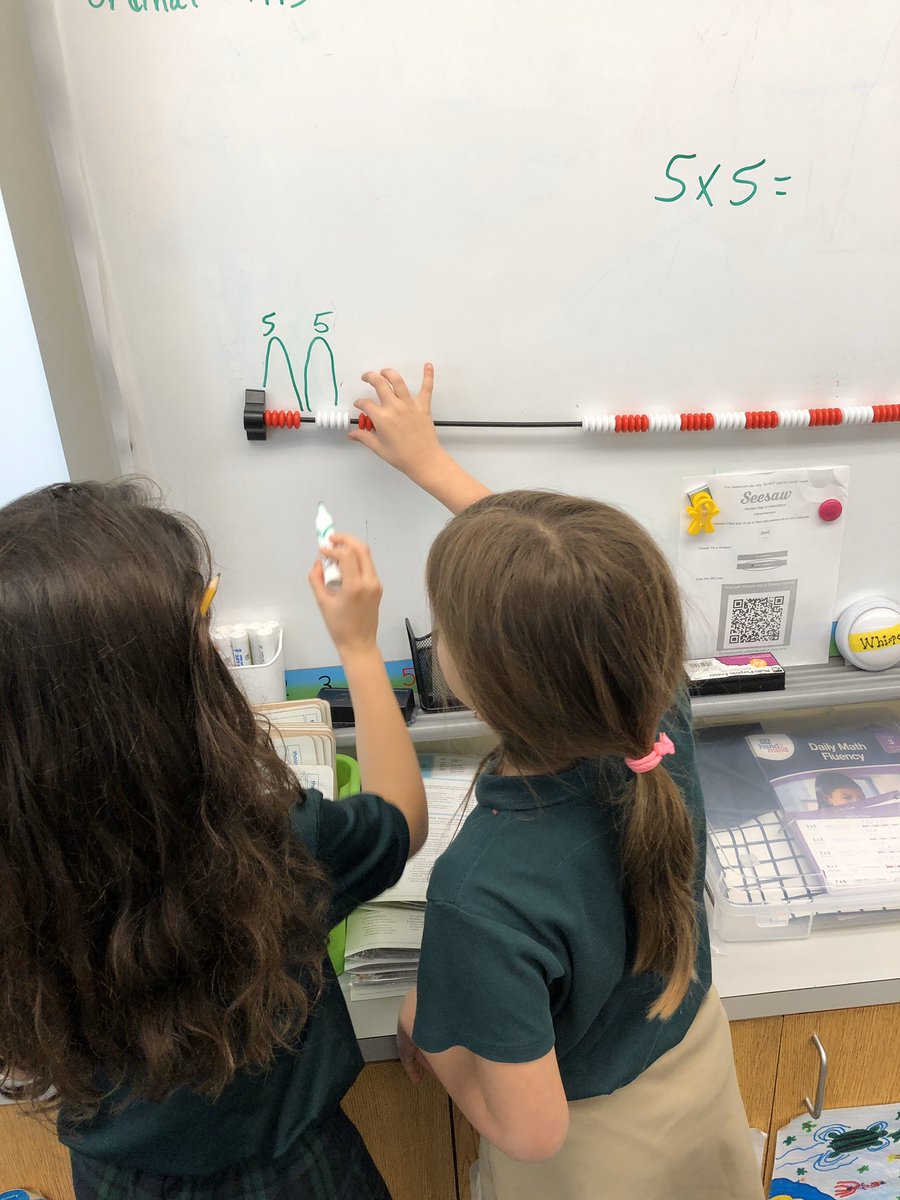 DebbiePOBrien's tweet photo. #PCGrade2 Ss working together #PCTeamwork to develop a deep understanding of multiplication and division through hands-on investigations. #PCEducation https://t.co/ixZlWXDExe