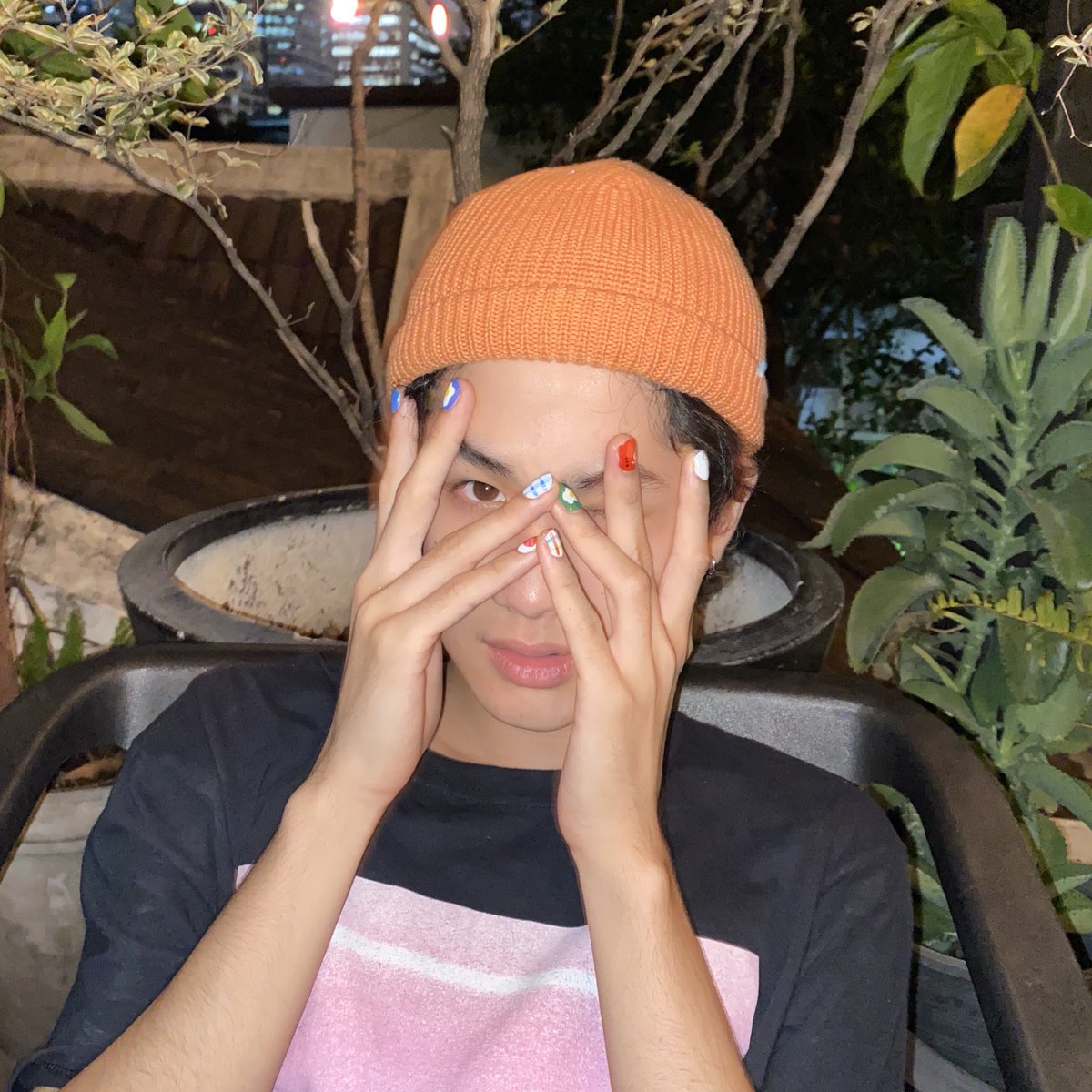 Tonhonth's tweet photo. อวดเล็บใหม่ค่าาาา อิอิ https://t.co/Q1UfC1EAaq