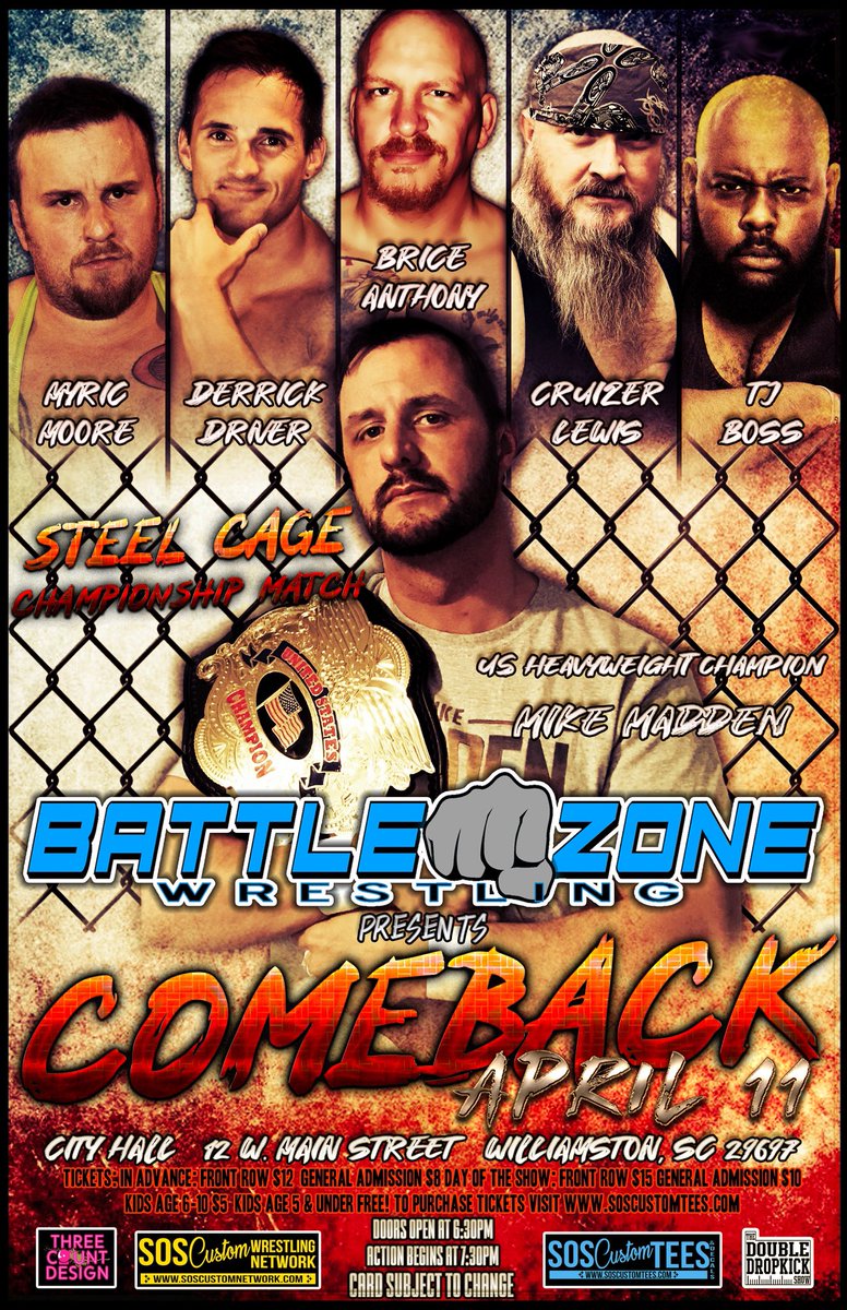 Battle Zone Wrestling tweet media