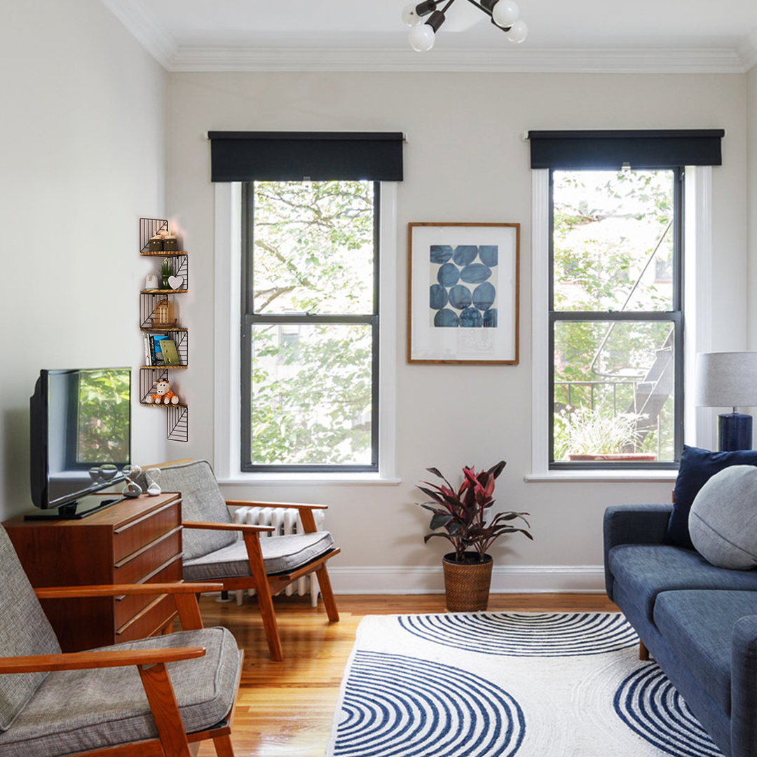 love_kankei's tweet image. You cannot have heavy vintage pieces in an open space concept. This Wall-mounted corner shelves can double up as extra storage advantageous.🤩😍💥
Click here 👉👉 bit.ly/2Jor9dC
.
.
#homedecor #springinterior #springhome #homesweethome #springdecor #springtheme