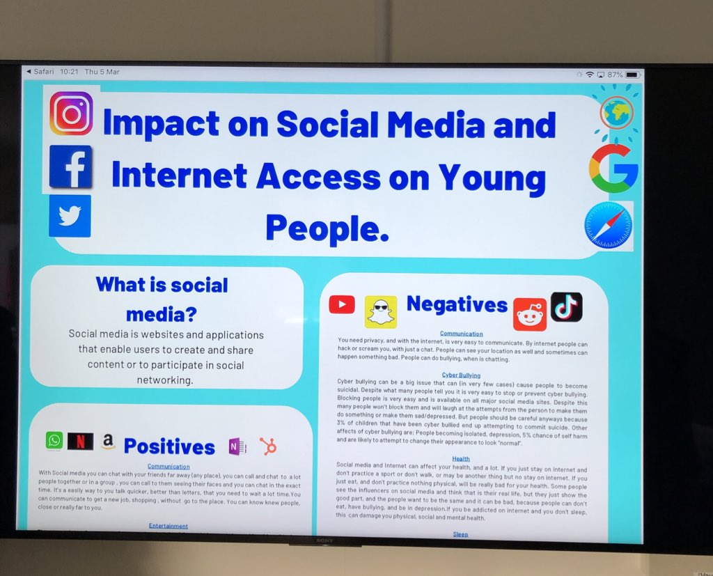 galwayetss's tweet photo. Student presentations as part of our second PBL week - Health ๐ฌ
#pblweek #keyskills #juniorcycle #projectbasedlearning #workingwithothers #managingmyself #managinginformation https://t.co/dI1zOmT7W2