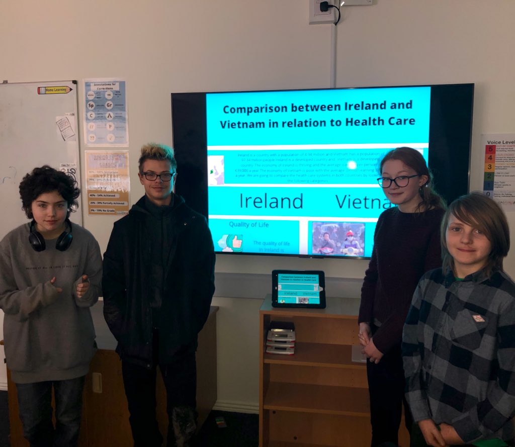 galwayetss's tweet photo. Student presentations as part of our second PBL week - Health ๐ฌ
#pblweek #keyskills #juniorcycle #projectbasedlearning #workingwithothers #managingmyself #managinginformation https://t.co/dI1zOmT7W2