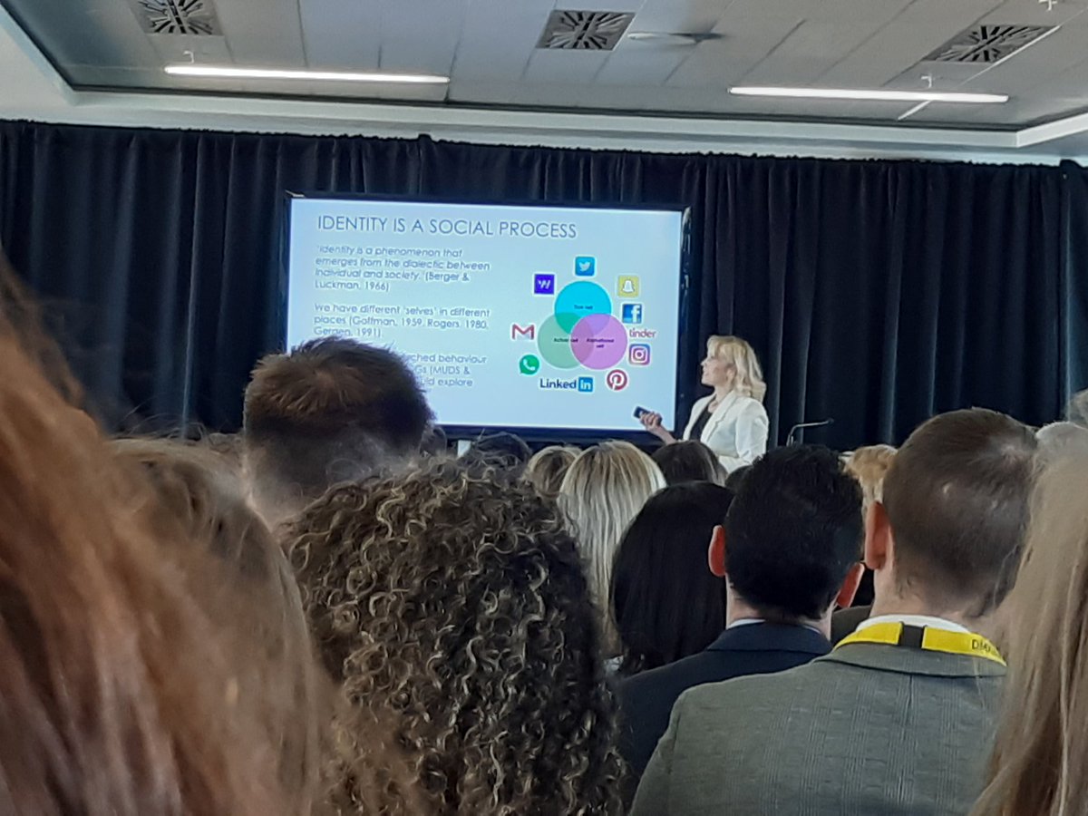 Very interesting presentation from <a href="/ElleBarlow/">Eleanor Barlow</a> on the link between physical and digital spaces and their impact on consumers at #DMXDublin