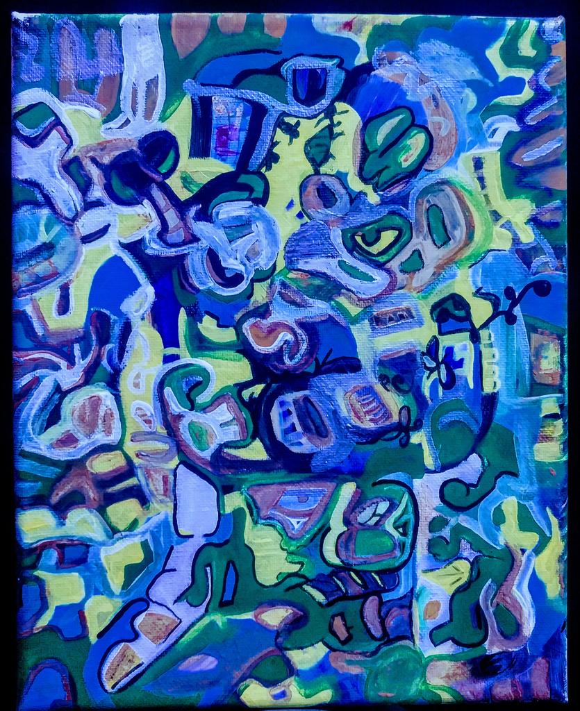 CCtchCreativity's tweet photo. #abstractart #abstractpainting #SURREALISM #art #PainteroftheNight #cantcatchcreativity #cccartwork #ArtistOnTwitter
#artistbradleyrah #trippy https://t.co/uUFl7RyXJR