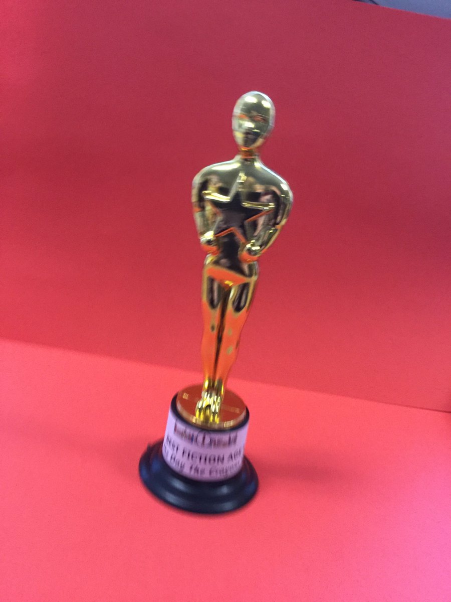 StOswaldsRCgos's tweet photo. .@DrewDaywalt Fantastic news! You have won an #ozcar! The children in Reception Class and Year 1 voted you as their Best Fiction Book in our first ever St Oswald's Book 'Ozcars'! We hope you enjoy your trophy! #WorldBookDay2020 https://t.co/Xw0R91jj1P