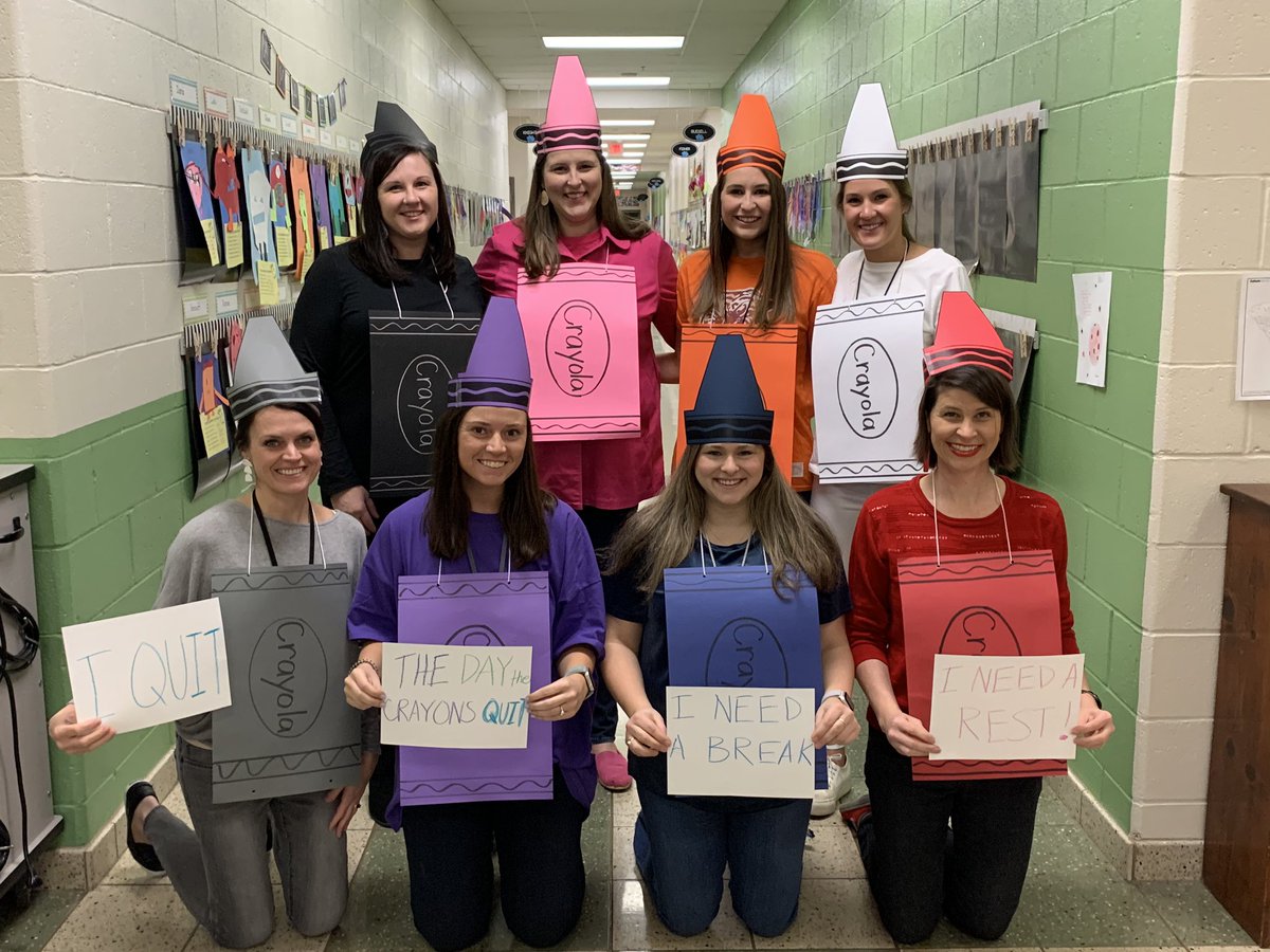 πππ£ππππ₯π πππ»π π¨πππ (@mcdowellm22) on Twitter photo Happy Book Character Day!  2nd grade is the book The Day the Crayons Quit.  #BestTeamEver #ReadAcrossAmerica #PanthersEngaged Happy Book Character Day!  2nd grade is the book The Day the Crayons Quit.  #BestTeamEver #ReadAcrossAmerica #PanthersEngaged