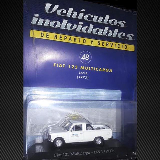 ColeccionArgInf's tweet photo. Disponible en puestos de diarios el Fiat 125 Multicarga IAVA de "Reparto y Servicio"
.
#salvat #salvatargentina #diecast #fiat125 #IAVA #argentinacollection #coleccionesargentinas #info #143scale #coleccionismo #colecciones #coleccionistas https://t.co/lwqC5n8kD7