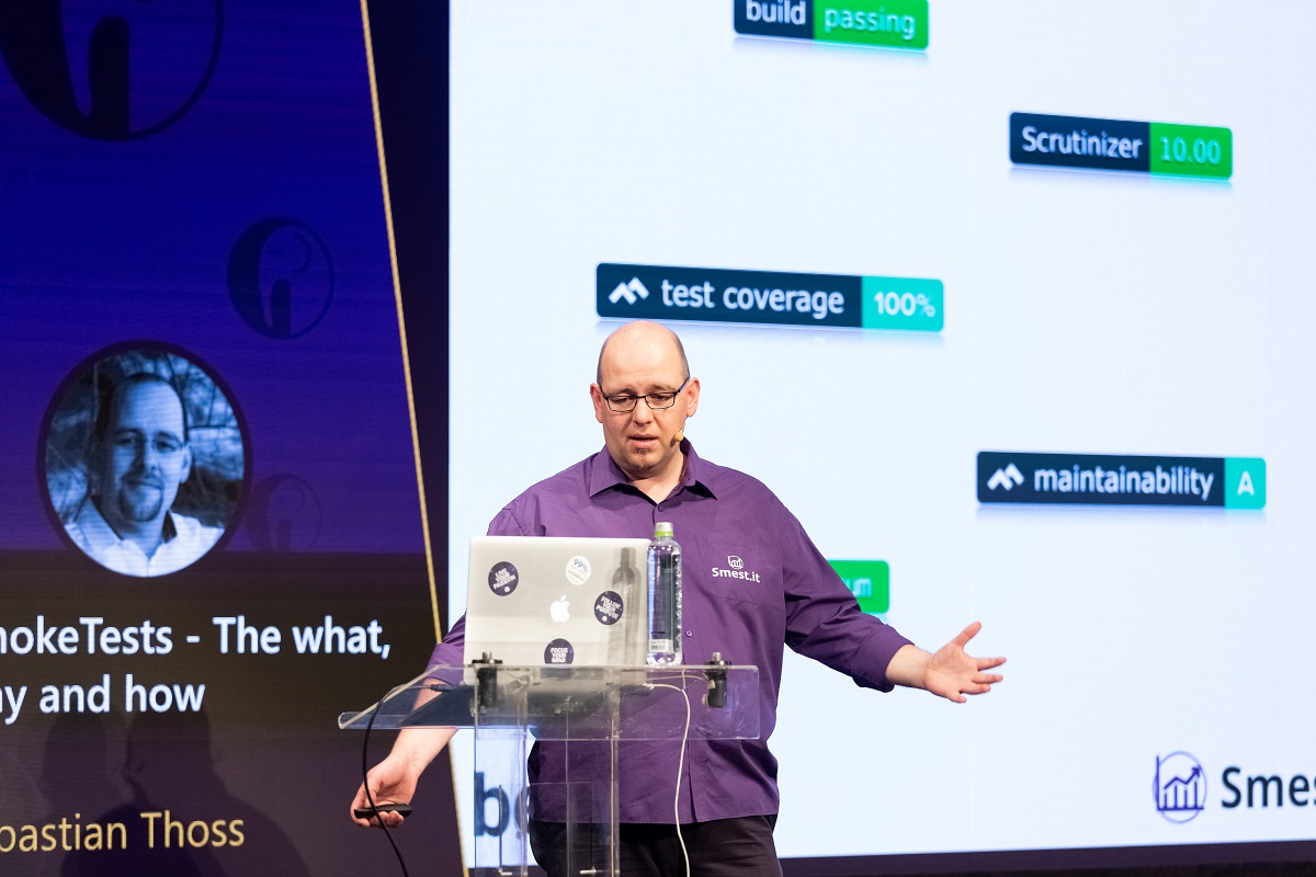 PHPSrbija's tweet photo. [VIDEO 📹] Well, are you sure that your web pages are working in production after your newest feature was deployed? Discover “SmokeTests - The what, why and how” by @dj_thossi Sebastian Thoss from the last year’s #conference https://t.co/rfy4FEqrnF
#phpsrb #SmokeTests https://t.co/zspV58E85D