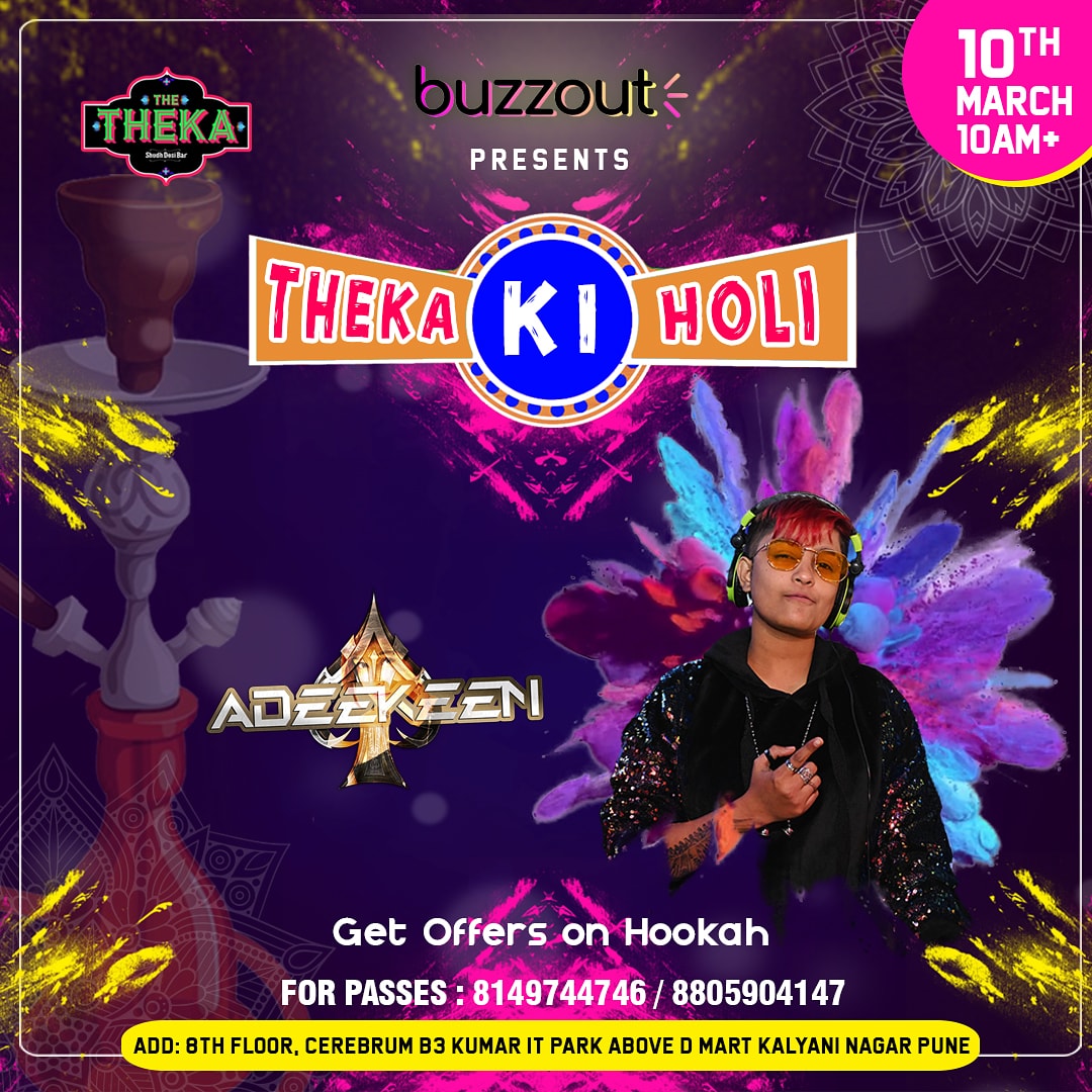 BuzzOutIn's tweet photo. NEXT UP IN THE LINE FOR "THEKA KI HOLI" IS @djadeekeen ♠️
.
* Passes Starting From 300/-*
* Grab Your Passes Soon!🔥
.
* DOWNLOAD BUZZOUT. HERE'S THE LINK BELOW ⬇️

https://t.co/bFDL9W5E38
.
*DM or Contact us ASAP For More Info! https://t.co/1B2TlVyU5y