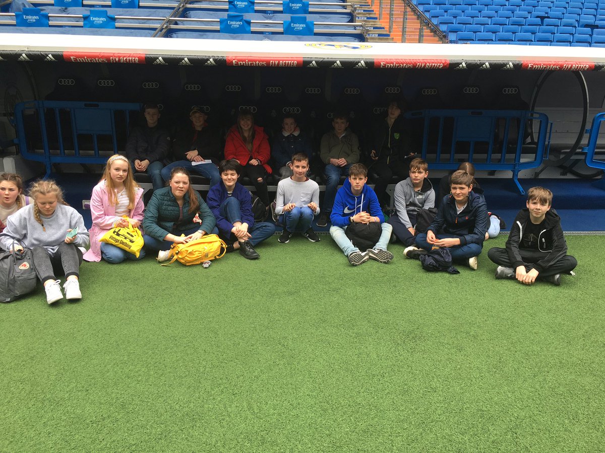 JAC_Library's tweet photo. Been to @realmadriden’s amazing stadium today! Absolutely awe inspiring! @jmeturner @JACMFL @JaneAusten_Coll #FootballRocks https://t.co/ZEvJf9LTTL