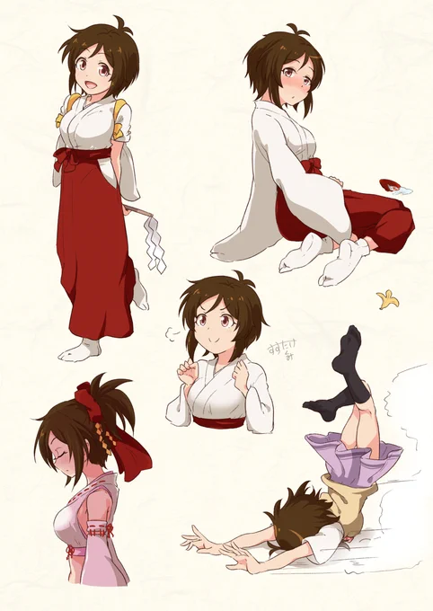 どみょみょ #巫女の日 #道明寺歌鈴 