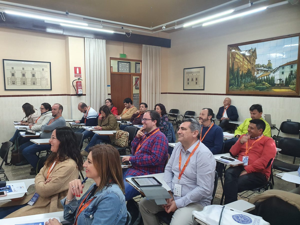INCOMAgroup's tweet photo. Yesterday we held a multiplier event of INTERMOVE for Trainers at the headquarters of @lasallevirlecha in Antequera, Andalusia. The aim of this event was to publicize the project among potential participants in future trainings of #INTERMOVE for #Trainers #ErasmusPlus #EUproject https://t.co/3VEqDJUF2m