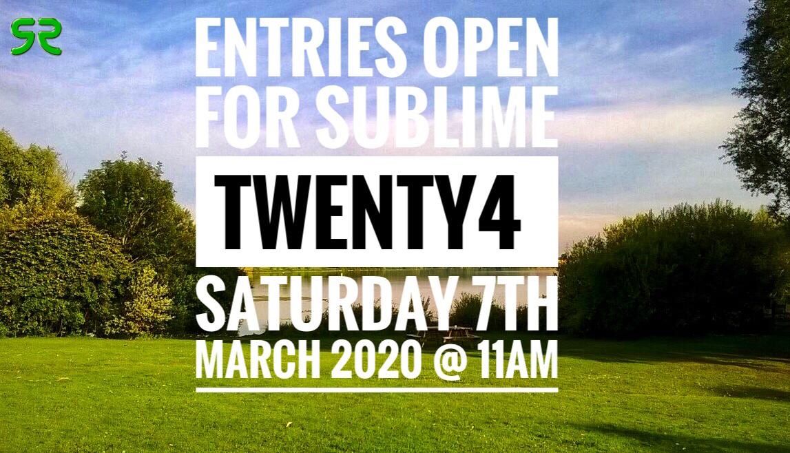 Entries for our epic Sublime TWENTY4 Weekend races open this weekend #ultrarun #24hourrace #nightrace #thegraffalap14k #5krace