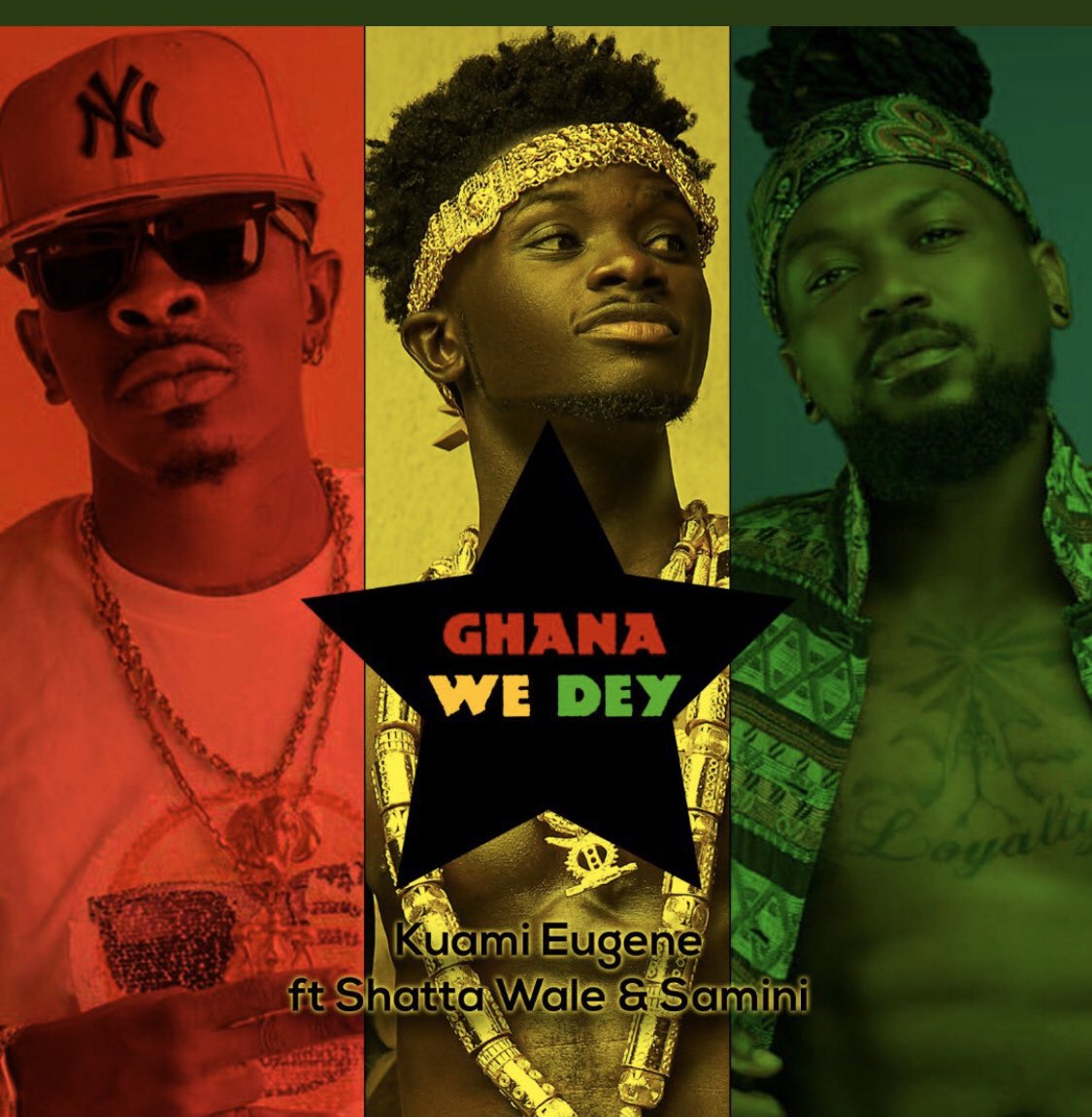 samini_dagaati's tweet photo. @KuamiEugene ft @shattawalegh and yours truly..... #dancehall get active agen 😁... 
let #Ghana be blessed with this one #akyesaaaaaaaaaa 💪🏾💪🏾💪🏾 
We still Dey Inside hot like kpakposhit) 😂😂😂😂 
Dem dead https://t.co/O6KpBTIhBh