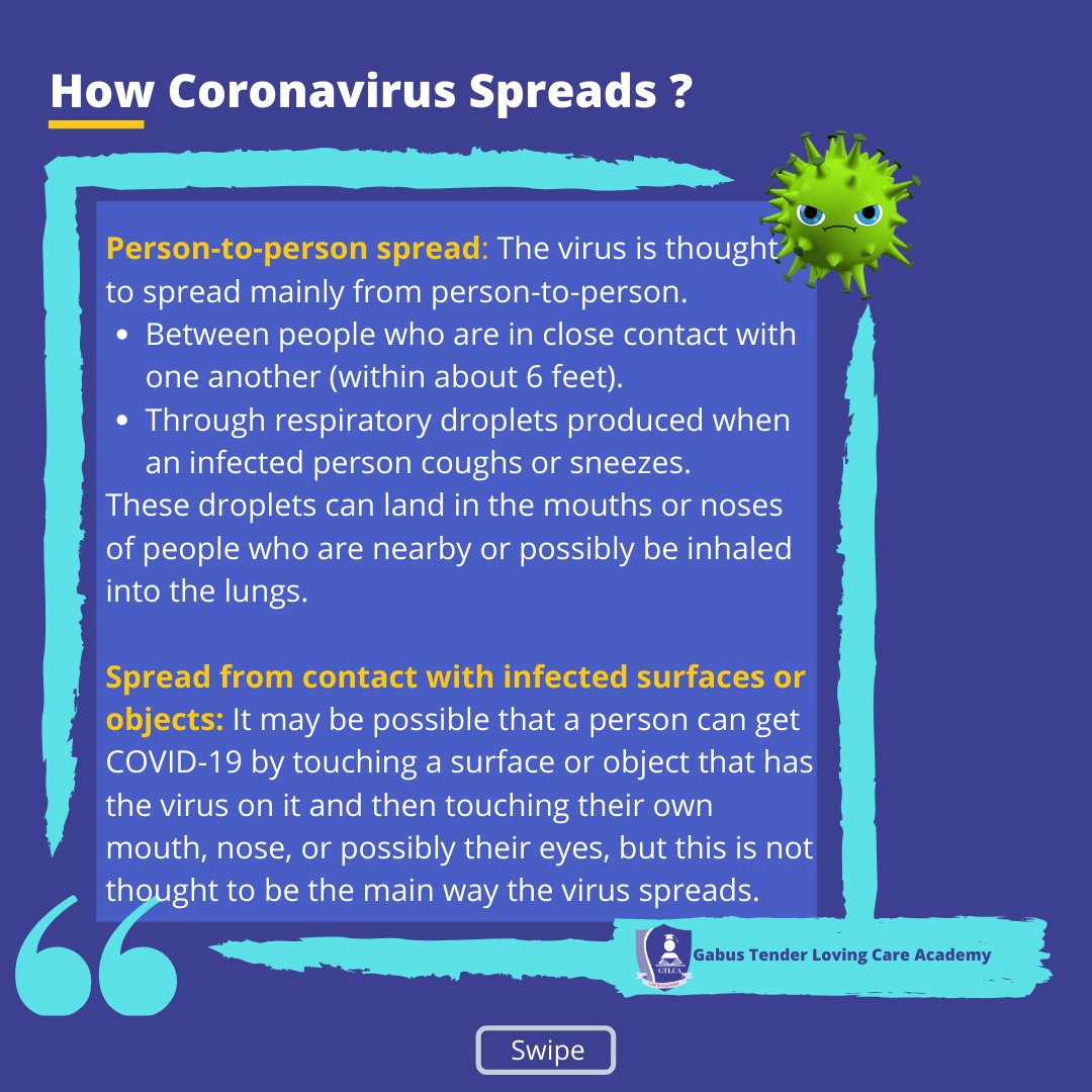 gabustlca's tweet photo. Corona virus awareness.

#corona #coronavirüs #covid2019 #awareness #learn #health #healthylifestyle #disease #diseaseprevention #who #gabus  #kids #student #edu #eduction #ThursdayMotivation #WorldBookDay #RIPTwitter #ThursdayThoughts https://t.co/qOnIpIOaGH