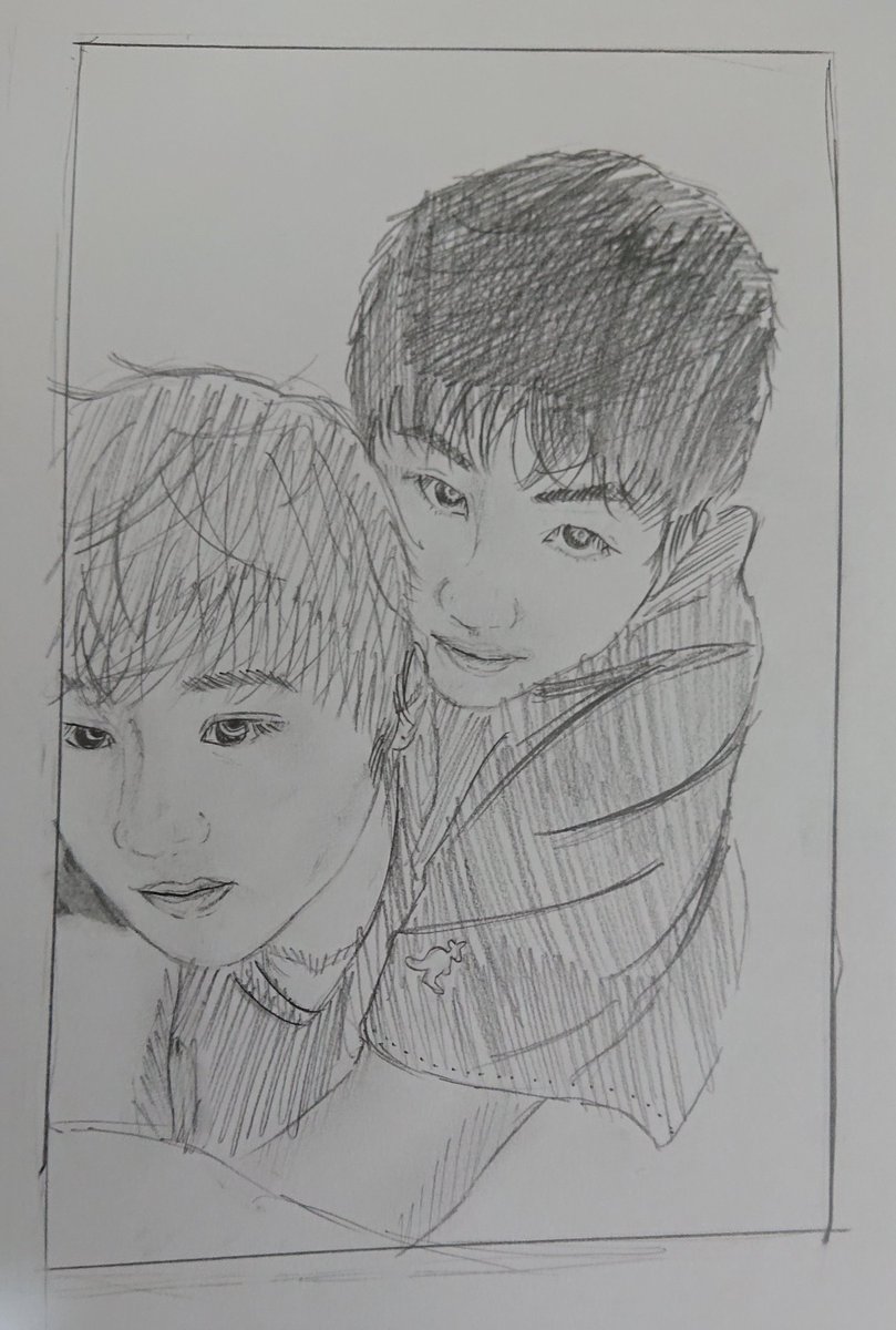 ちゃんた Sster And More 今回はこうさん すーさん 最初のクオリティーが保てなくて萎える すずしょうと イラスト展 こう すず ラフ画 ちゃん太イラスト集