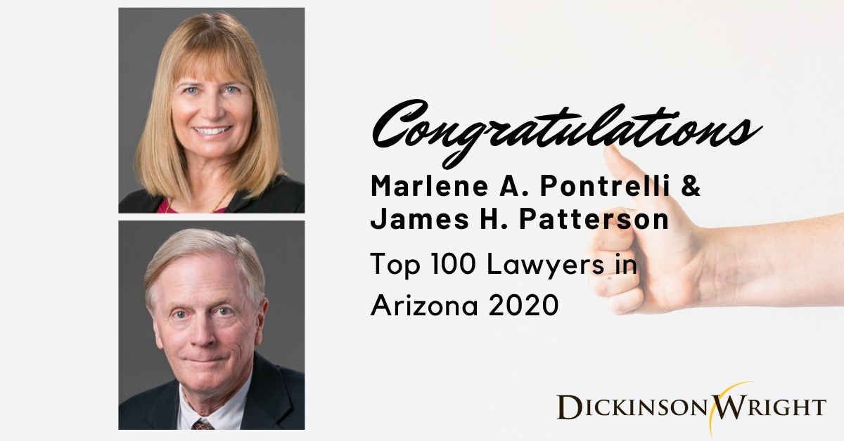 Dickinson Wright on Twitter "Join us in congratulating Marlene A