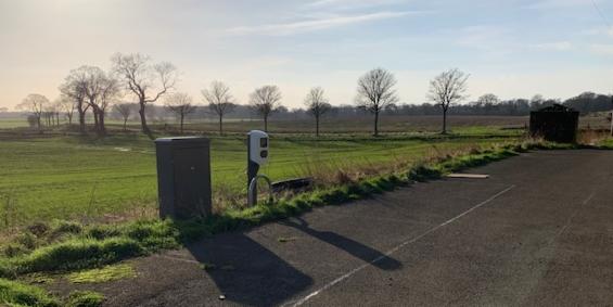 John Whiteford wanted to make better use of the electricity generated by the solar PV on his farm at Pittenweem. CARES supported him to install a storage battery and install two car charging ports: these offer free electricity to local EV users. Read more: bit.ly/2TaFWfR