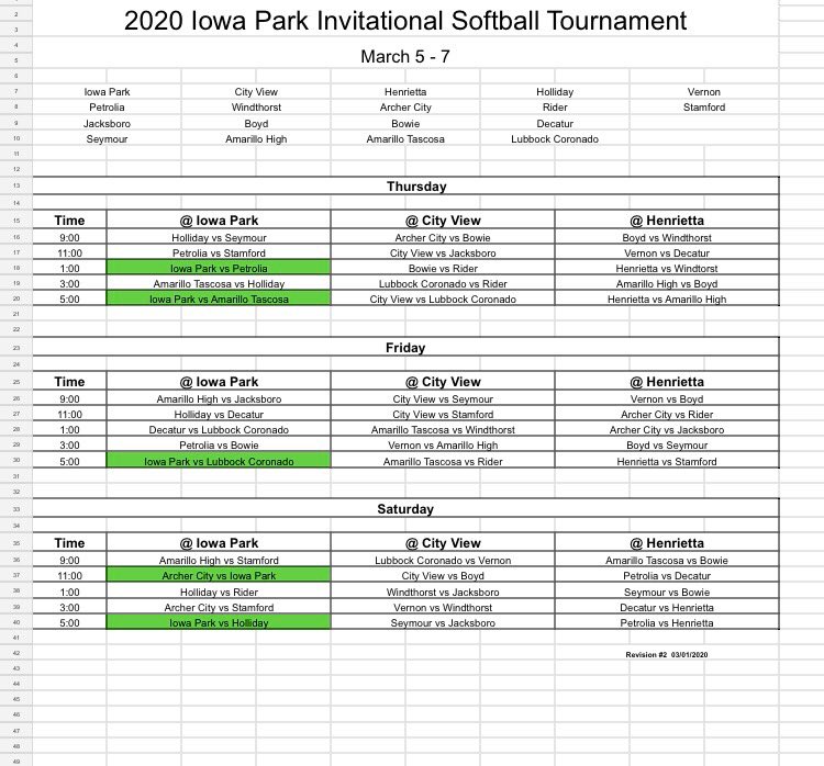 IpSoftball's tweet photo. Lots of softball happening over the next three days! Come out and support! 🥎💚 https://t.co/cDWE7SKMcK