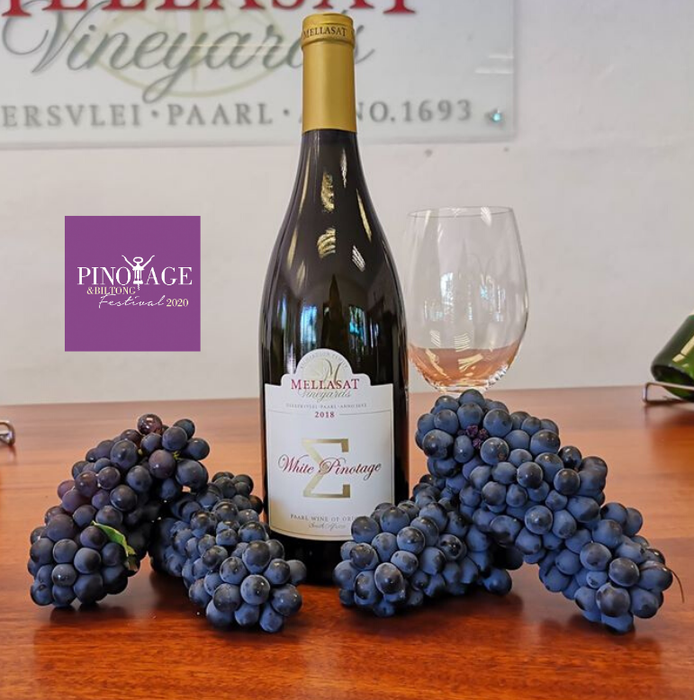 Pinotage grapes are not just made into red wine .. come and taste <a href="/MellasatWines/">Mellasat Wines</a> White Pinotage at the 2020 #PinoBiltongFest

Book your festival tickets: bit.ly/37UwQtj