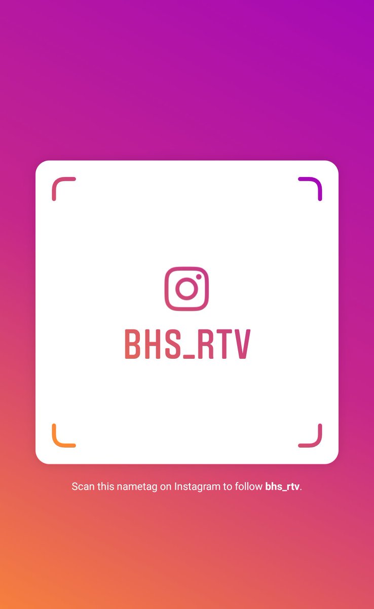 BHSRadioTV's tweet photo. For those of you that have an attention span of a goldfish 🐠 We are launching our instagram page. You can find more frequent and shorter content. Do my kids a favor and engage with them &amp; support their hard work -DD https://t.co/qkR2DDEfqz