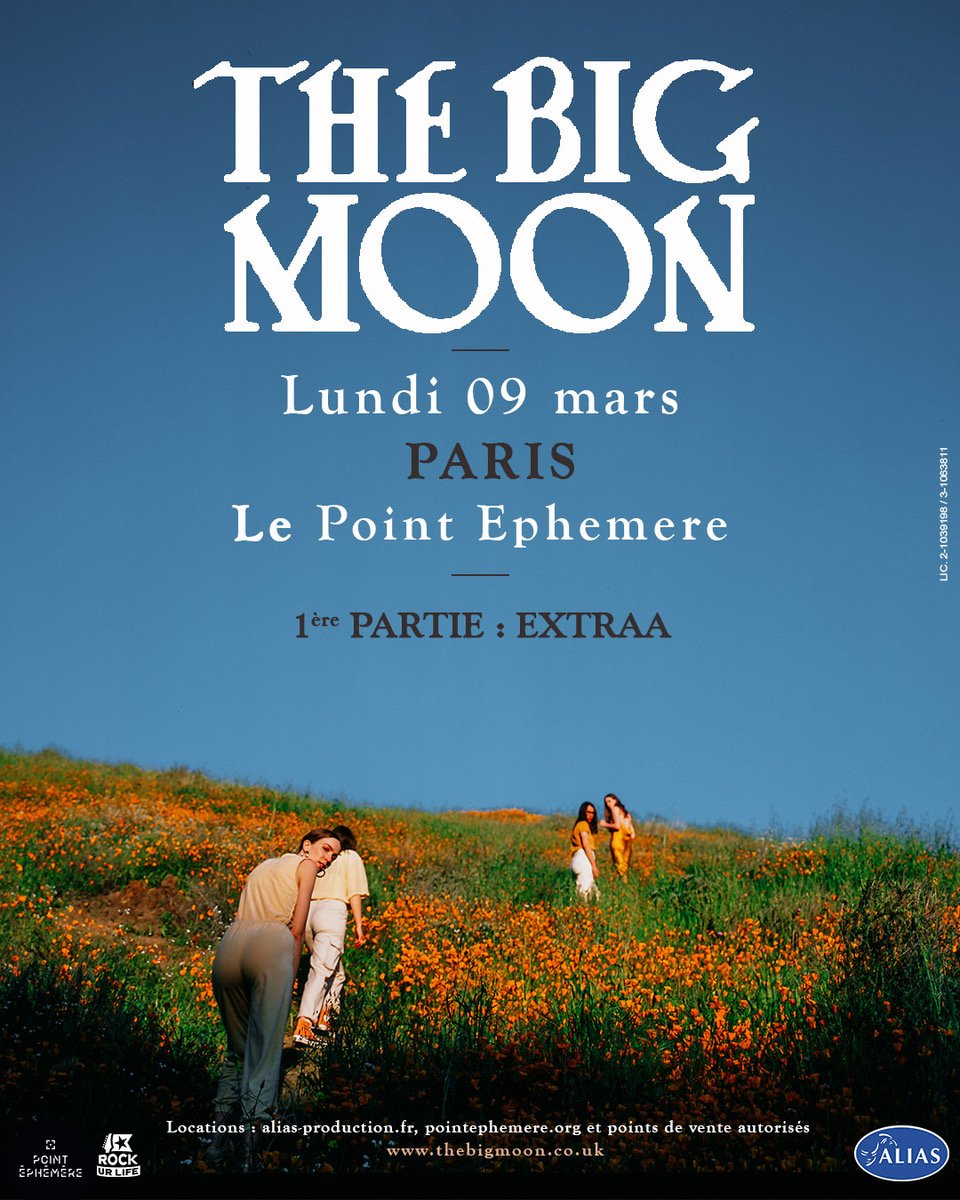 RockUrLifeNET's tweet image. Remportez votre place pour @thebigmoon + #Extraa ce lundi 9 mars au @PointEphemere ! rockurlife.net/concours/the-b… #TheBigMoon #PointEphémère #WalkingLikeWeDo #RockUrLife

**IMPORTANT** : Jouez uniquement si vous habitez la ville en question.