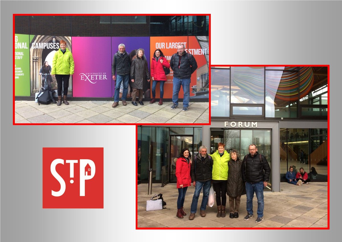 StPetrocks's tweet photo. Wonderful to know there are such committed, caring young people, who want to make a difference to our city.  Staff, volunteers &amp; clients from StP's gave a talk to enthusiastic students @UniofExeter &amp; were thrilled at the warm reception they received.  Thank you! https://t.co/BRthICUfi7
