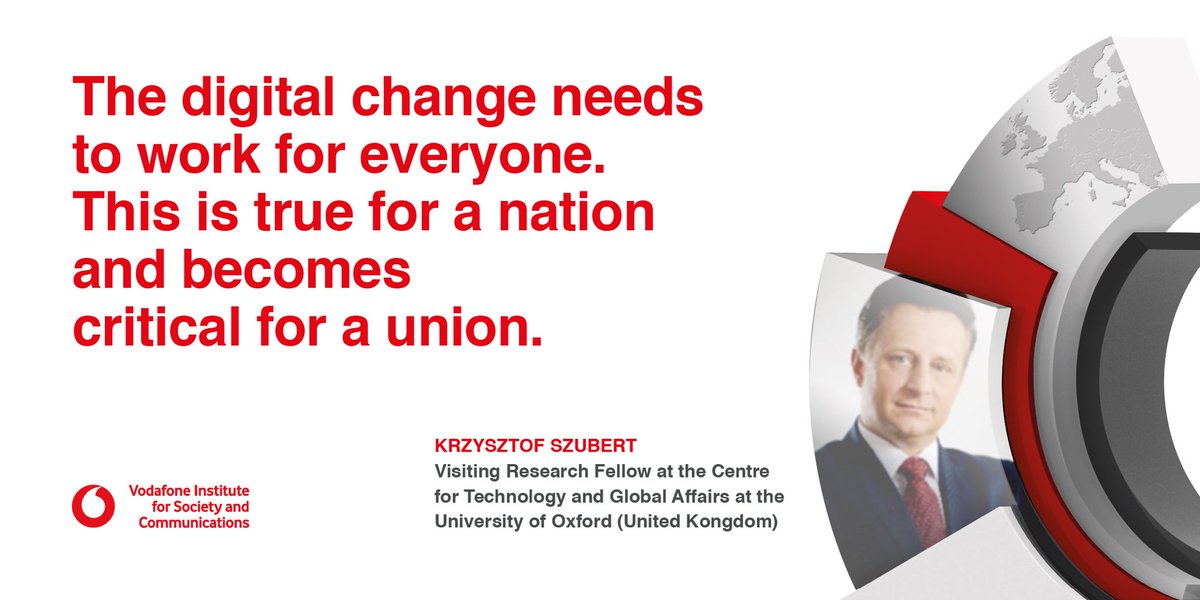 vf_institute's tweet photo. Let’s make Europe fit for the digital age: @KrzysiekSzubert, Visiting Research Fellow at the Centre for Technology and Global Affairs @UniofOxford about the results of our new #survey #EUPulse. The full report is available here: https://t.co/ptaalapHcI @ipaus @nuriaoliver https://t.co/J8oLqwSvwW