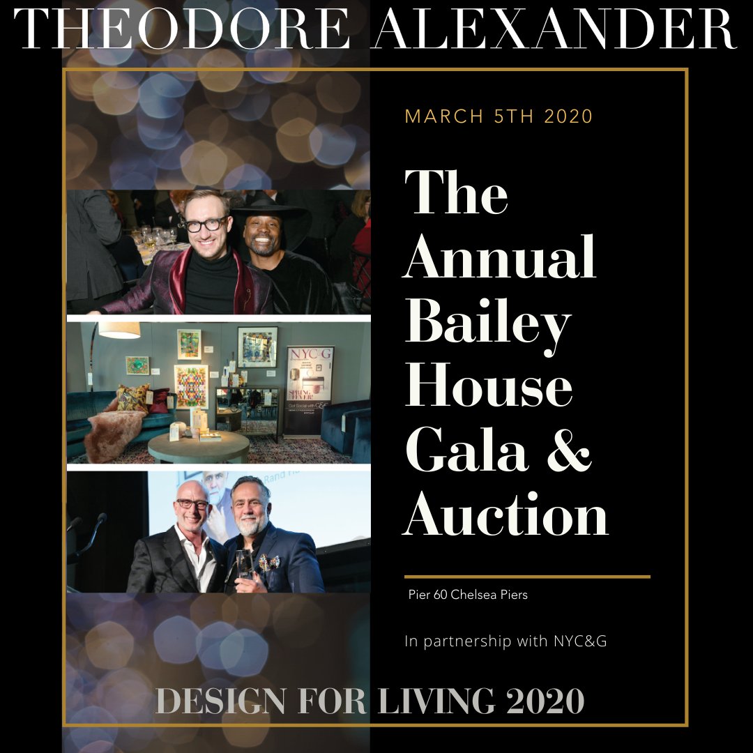 theoalex's tweet image. We partnered with @cottagesgardens to sponsor the 37th anniversary of Bailey House! Proceeds from the Gala &amp;amp; Auction✨ go to improving the lives of New Yorkers affected by chronic illness.

@bailey_house #BaileyHouse #BHGA2020 #GalaNYC #bhautiongala #endhivaids #theodorealexander