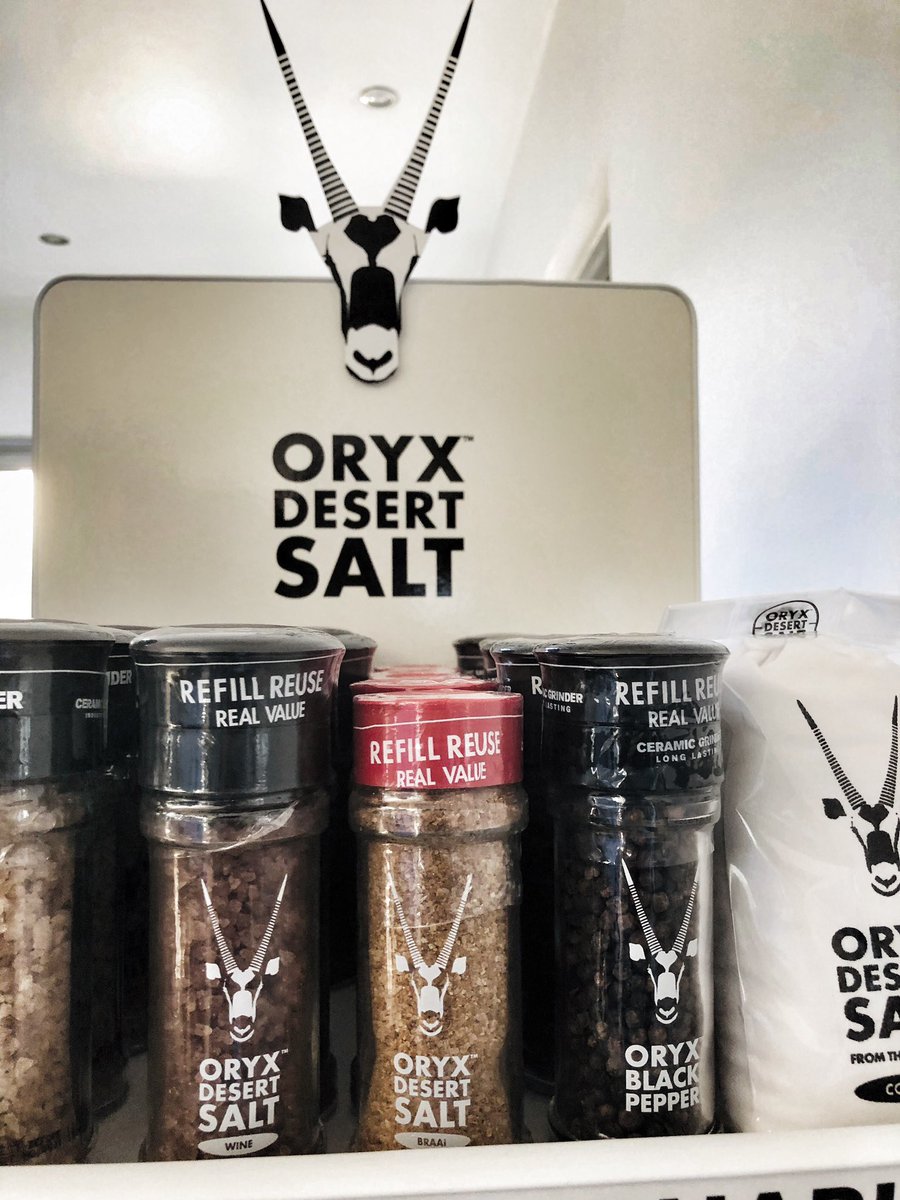 PAPEFunds's tweet photo. @oryxsalt natural, crystal white salt unrefined, sundried, and free from additives and preservatives. Samantha Skyring shared her walk of over 120km over 7 days through the Namib Desert. Her experience which led to this profound influence to create this business.
#PAPEExpo2020 https://t.co/QFbaodyfB1