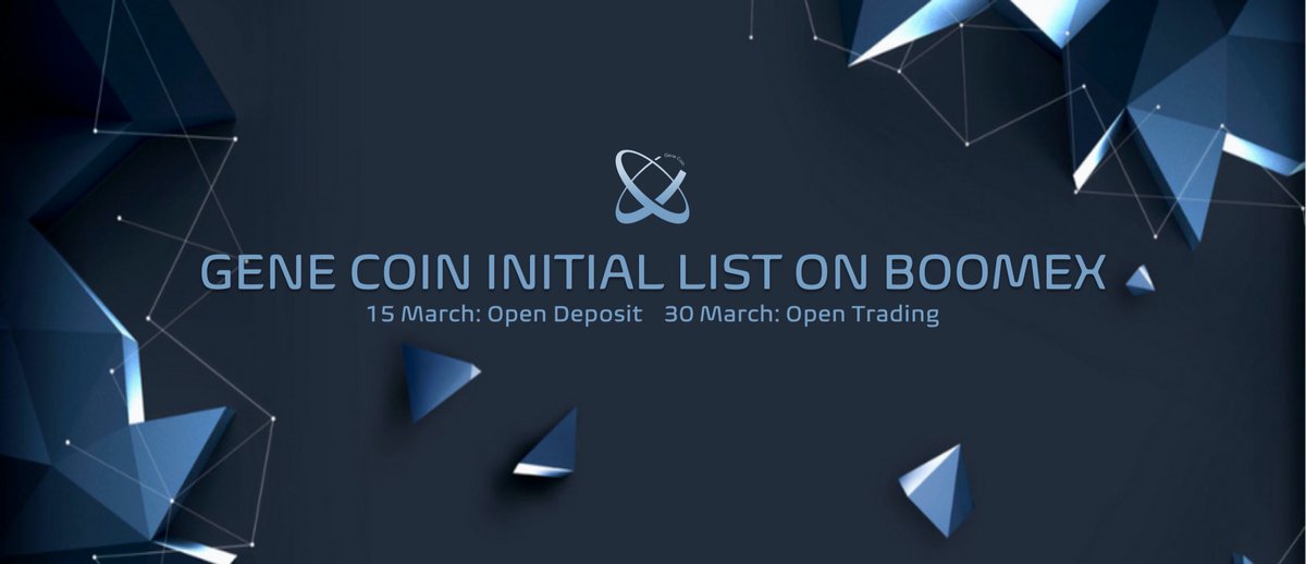 BOOMEX8's tweet photo. The https://t.co/e92GXvn4KY exchange will soon list GEC and open the GEC / USDT trading pair. 
Open deposit and withdrawal: 13:00, March 15, 2020
Open trading: 13:00, March 30, 2020

Learn More: https://t.co/VPoZSTKUvw https://t.co/I9JFgTaREy