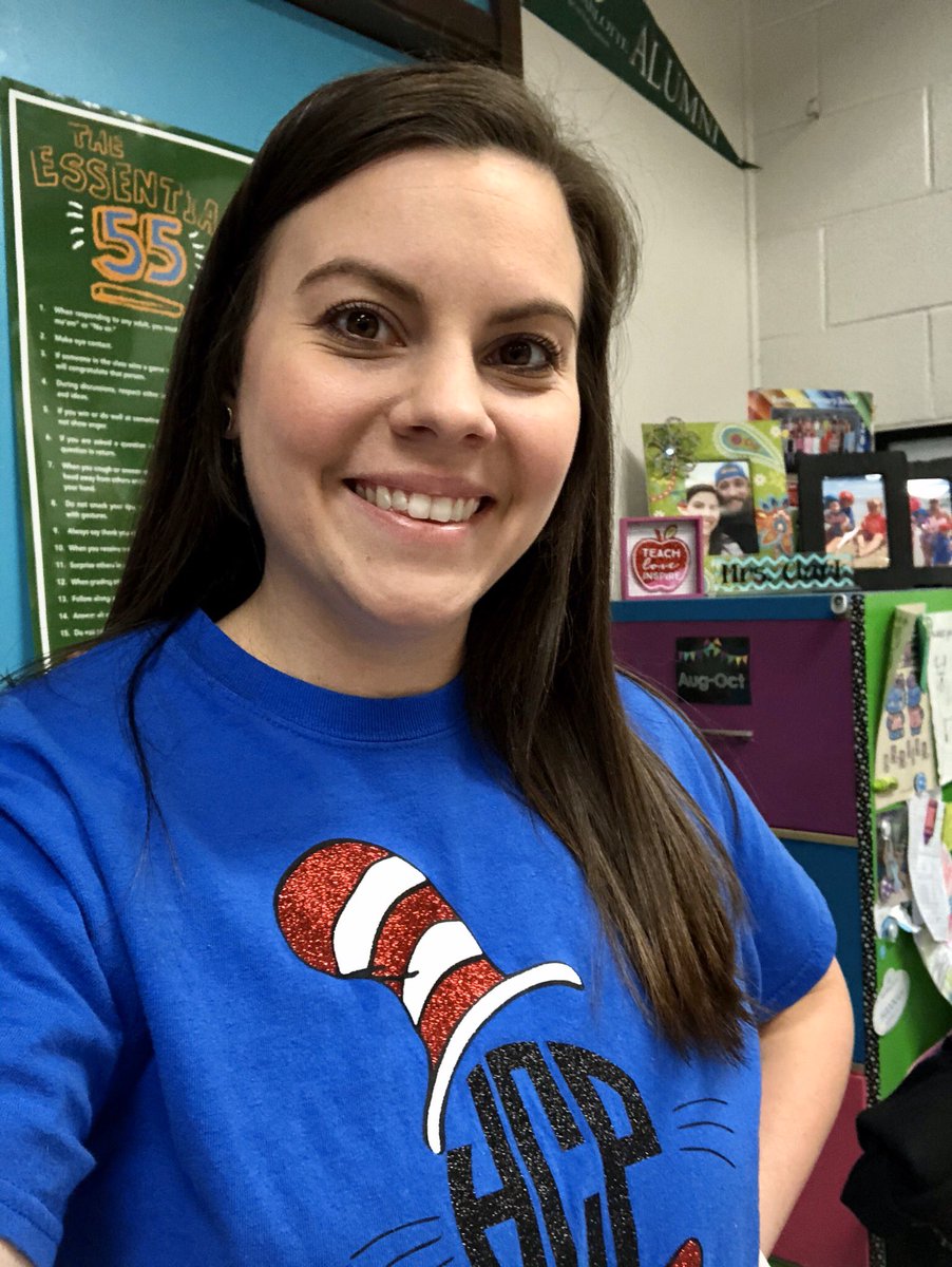 BESclarkhp's tweet image. Wearing our blue for Many Colored Days! #ReadAcrossAmerica @BostianES
