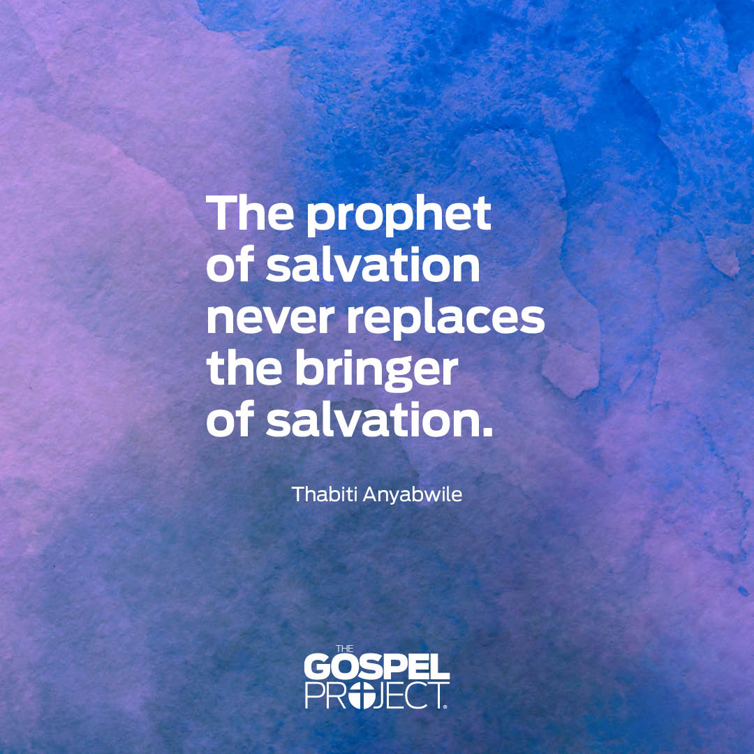 Gospel_Project's tweet photo. "Greatness comes from serving the Lord, not from serving ourselves. Greatness comes when we, like John, say, 'We must decrease; Jesus must increase' … The prophet of salvation never replaces the bringer of salvation."—Thabiti Anyabwile https://t.co/b4aDtOlQTo