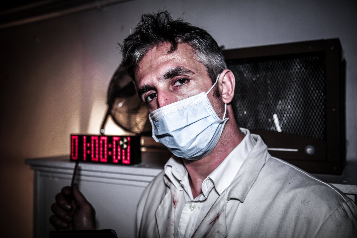 trappedldn's tweet photo. Escape rooms are fun, but getting sick isn't. Wash your hands. https://t.co/sinYVeHIOe