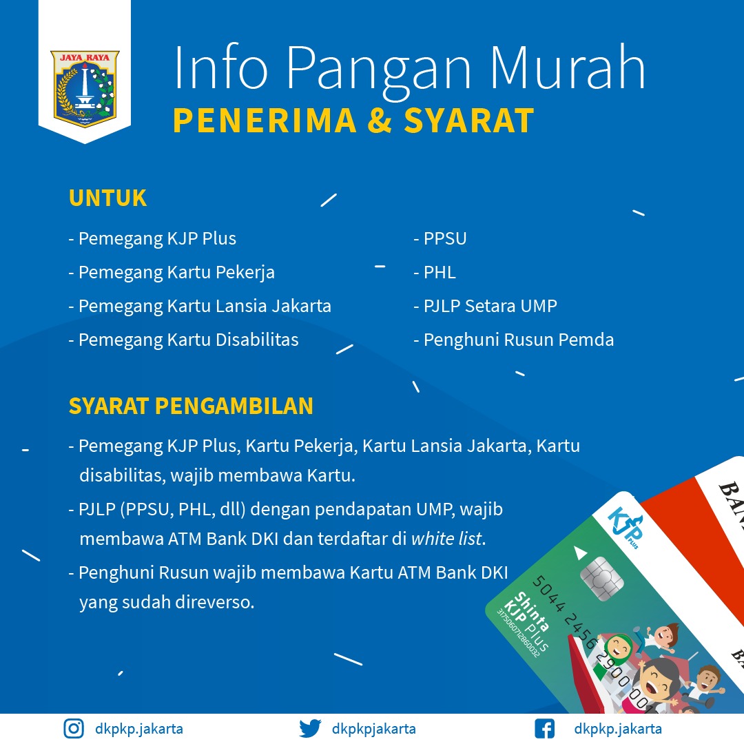 dkpkpjakarta's tweet photo. Nah, ini dia jadwal pangan murah Bulan Maret 2020, yg bisa diakses pukul 08:00 - 12:00 di beberapa rusun dan RPTRA!
#DKIJakarta
#Jakarta
#dkpkp #dkpkpdki #dkpkpjakarta
#PanganMurah
#DKPKP
#KJPPlus
#KartuPekerja
#PJLP
#KartuLansiaJakarta
#PasukanOrange
#PasukanBiru
#KartuPekerja https://t.co/p7uKwW92tO
