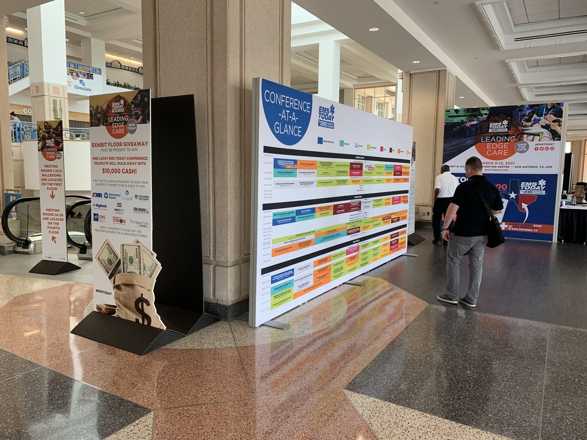 EMSOfficer's tweet photo. Great to be attending @EMSTODAY 2020 and look forward to the great sessions. Will keep you posted throughout the day. #EMS #Leadership #FLEMS #EMSOfficer #LeanSixSigma #Collaboration #People #EMSToday https://t.co/UvLuLQWKSa