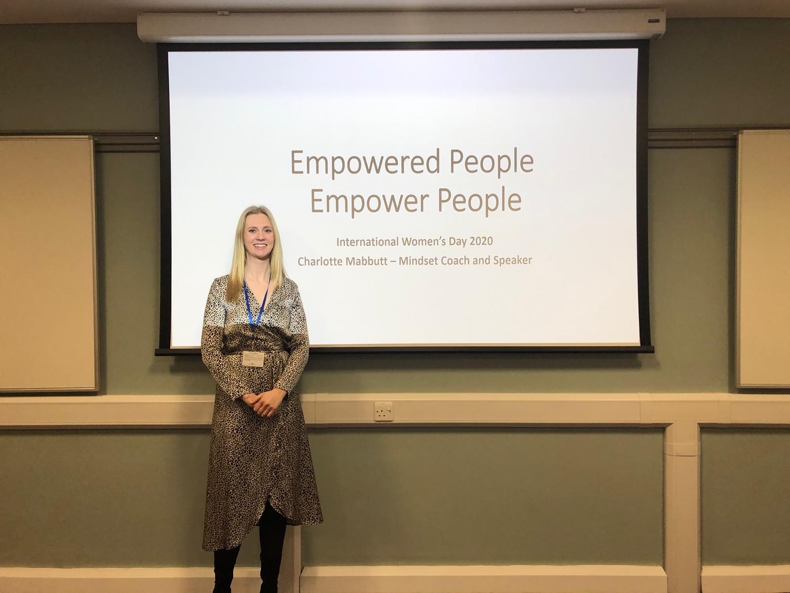 Spirax Sarco welcomed speaker Charlotte Mabbutt