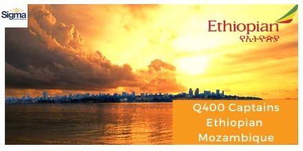 #Q400 Captains required for our client Ethiopian Mozambique Airlines.

For more details please contact Emilia Arellano at earellano@sigmaaviationservices.com or call at +3907761720032 or +393476405889 (WhatsApp).

#Aviation #Aviationjobs #Ethiopian #SigmaAviationServices