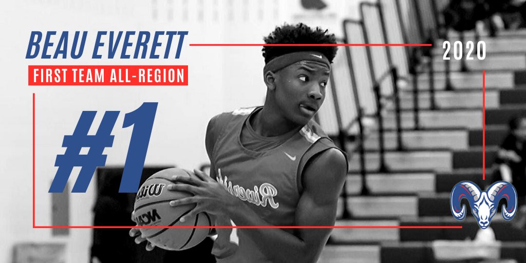 Riverside Rams Basketball (@rhs_rams_hoops) on Twitter photo Happy for <a href="/tha_pointguard1/">Beau Everett</a> Beau Everett ‘20. Avg 16 ppg on his way to helping lead the Rams to back to back @VHSL_State Tourney appearances in 4A & 5A. Beau is all about winning & puts in the extra work on his own to prepare. He has been a transformational force in our program. Happy for <a href="/tha_pointguard1/">Beau Everett</a> Beau Everett ‘20. Avg 16 ppg on his way to helping lead the Rams to back to back @VHSL_State Tourney appearances in 4A & 5A. Beau is all about winning & puts in the extra work on his own to prepare. He has been a transformational force in our program.