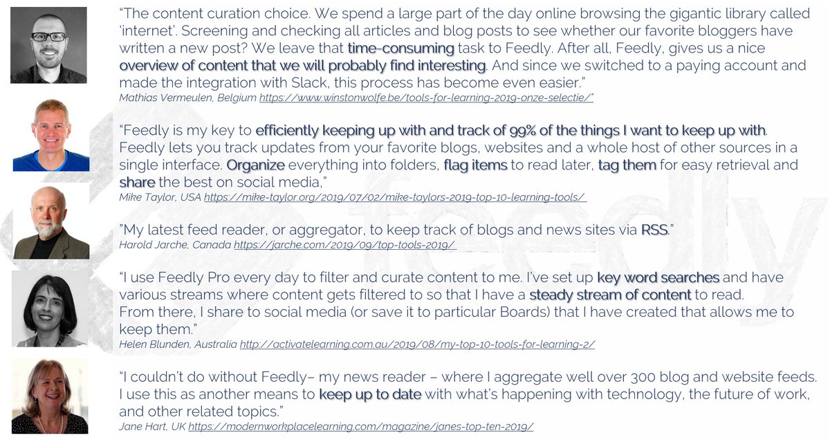 At the "Top 100 Learning Tools"-event organized by <a href="/Stimulearning/">Stimulearning</a> and <a href="/fodspfbosa/">FOD/SPF BOSA</a> I presented #Feedly (n°15 in <a href="/C4LPT/">Jane Hart</a>'s Top200 list) More information in the blog ✍️👉arboth.squarespace.com/blog/2020/3/to… <a href="/HaroldJarche/">Harold Jarche</a> @ActivateLearn