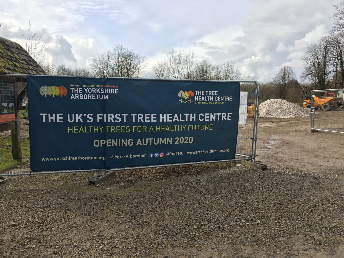 Great to see the new Tree Health Centre @YorksArboretum getting out of the ground in time for #IYPH2020 and looking forward to seeing how it contributes to a #planthealthy future for the forestry sector in the UK. @YorTHC @plantchief @beplanthealthy #GrownInBritain