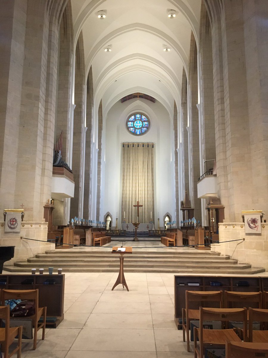 lyneschool's tweet photo. Year five have arrived at Guildford Cathedral. Looking forward to performing later! https://t.co/jSg61zLzua