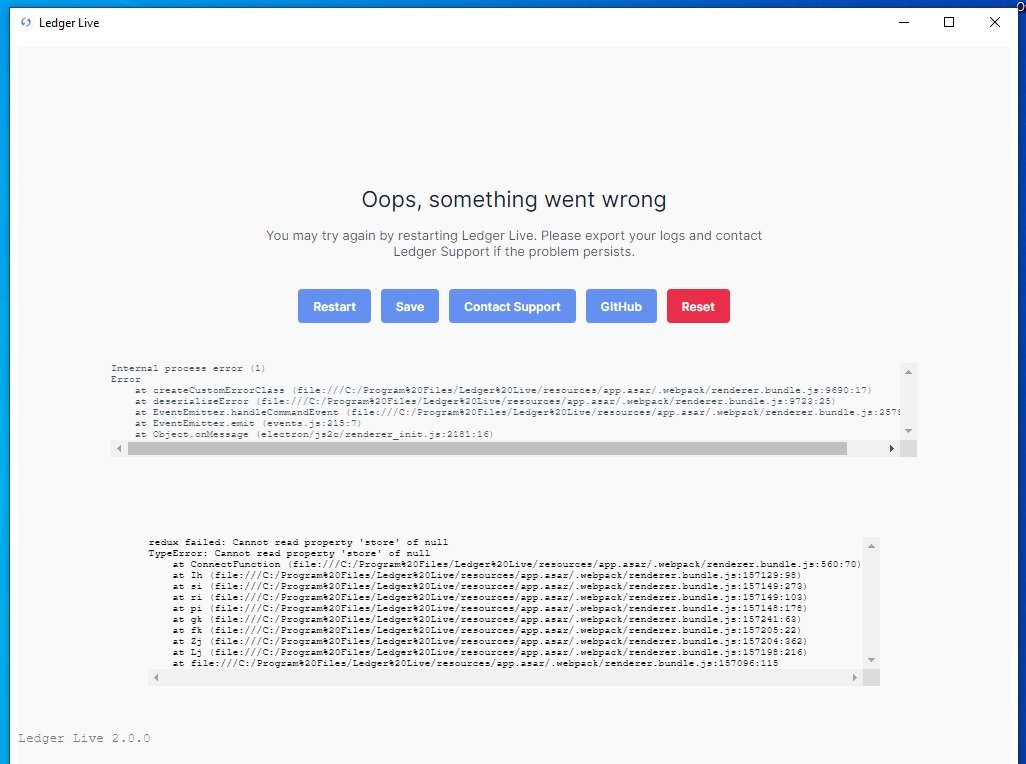 Ledger_Support's tweet photo. Attention #Ledger #Linux #Ubuntu users: A bug in the latest Ledger Live version (2.0) seems to affects some Linux users - and very few Windows users too

We're looking into this

If you're affected, you can downgrade Ledger Live by installing this version: https://t.co/ipYs9COMOt https://t.co/T0qHge8usz