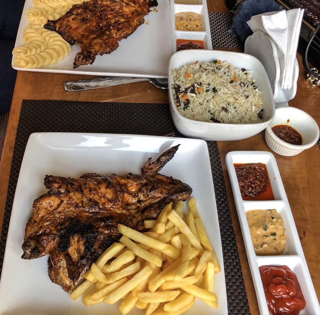 H&H continental18 Blantyre Cres. Wuse2 Special Grilled chicken & mash - N2500Special fried rice- N1400I really enjoyed this meal , everything was perfect. The ambience and interior decor was not it sha.. But if you can forget that IG: pamsfoodtour