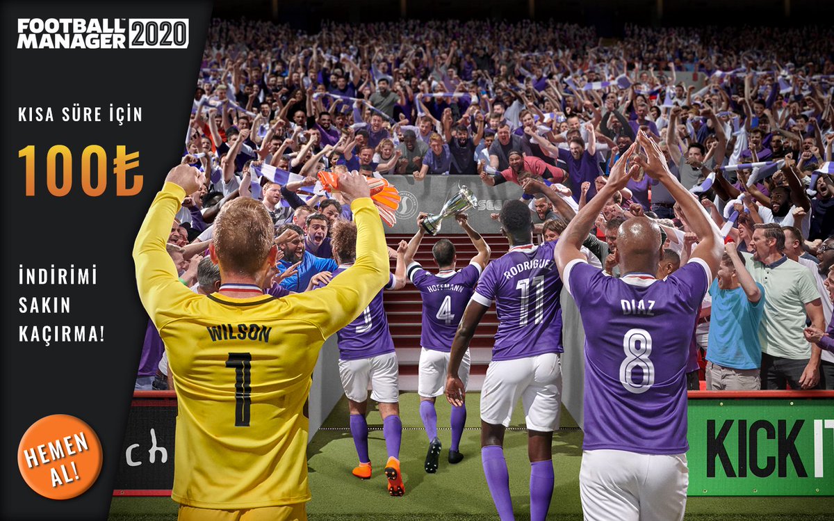 Football Manager 2020 kısa bir süre için Voidu'da 100 TL! ⚽ Takımının kontrolünü eline alıp şampiyonluktan şampiyonluğa koşmak için bu indirimi kaçırma! ✌️ ow.ly/ctDy50yDCh1